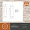 Vaxcel Morgan Park 16-in H 1 Light Black Dusk to Dawn Contemporary Outdoor Wall Lantern Clear Glass T0603 - alternate 2